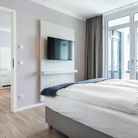 Apartament Godewindpark Exklusives 3-11 Mit West-loggia Lubeka